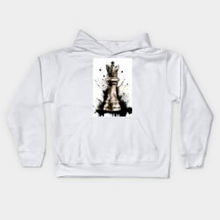 King Chess Piece Painting Kids Hoodie